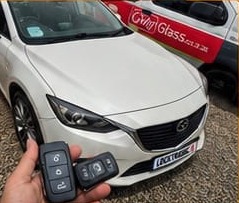 New Mazda smart keys coded on site