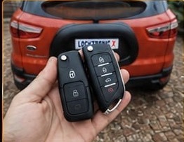 Replacement remote keys programmed for a Ford EcoSport
